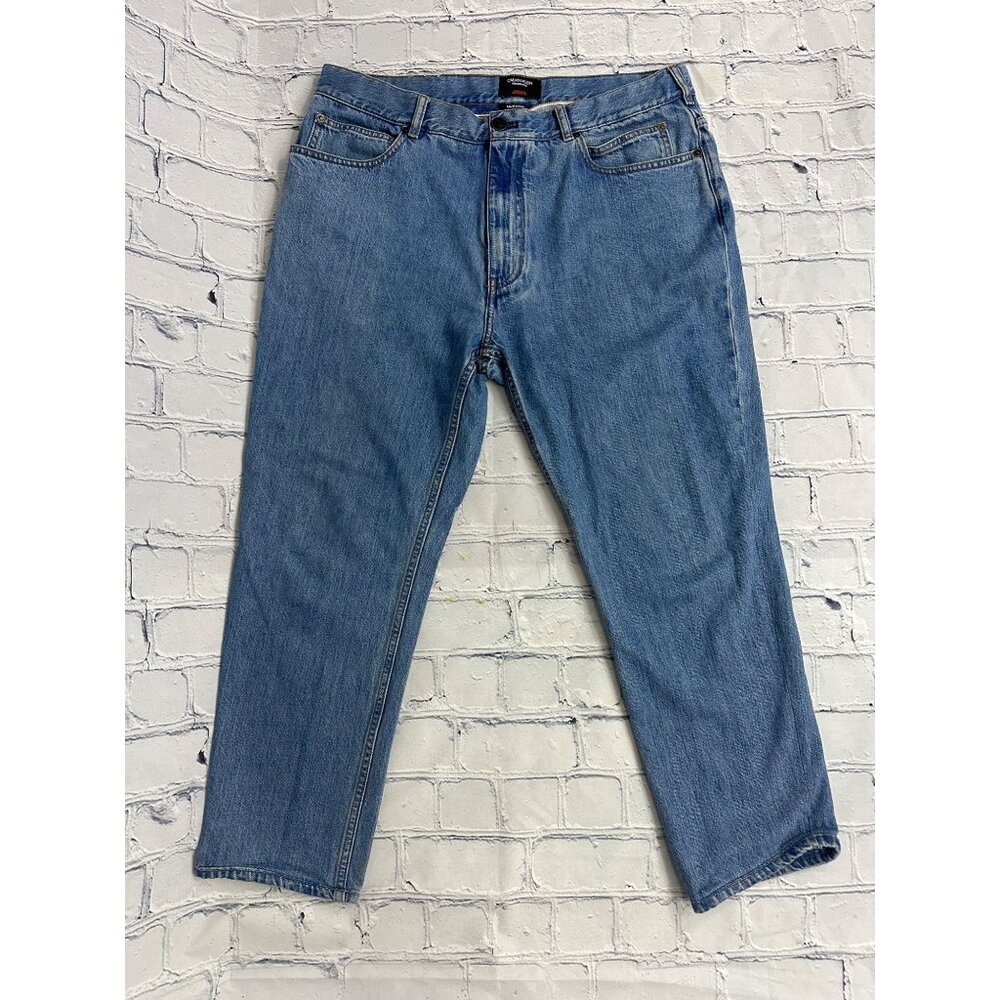 Calvin Klein 205W39Nyc Raf Simons Jaws Printed Patch Denim